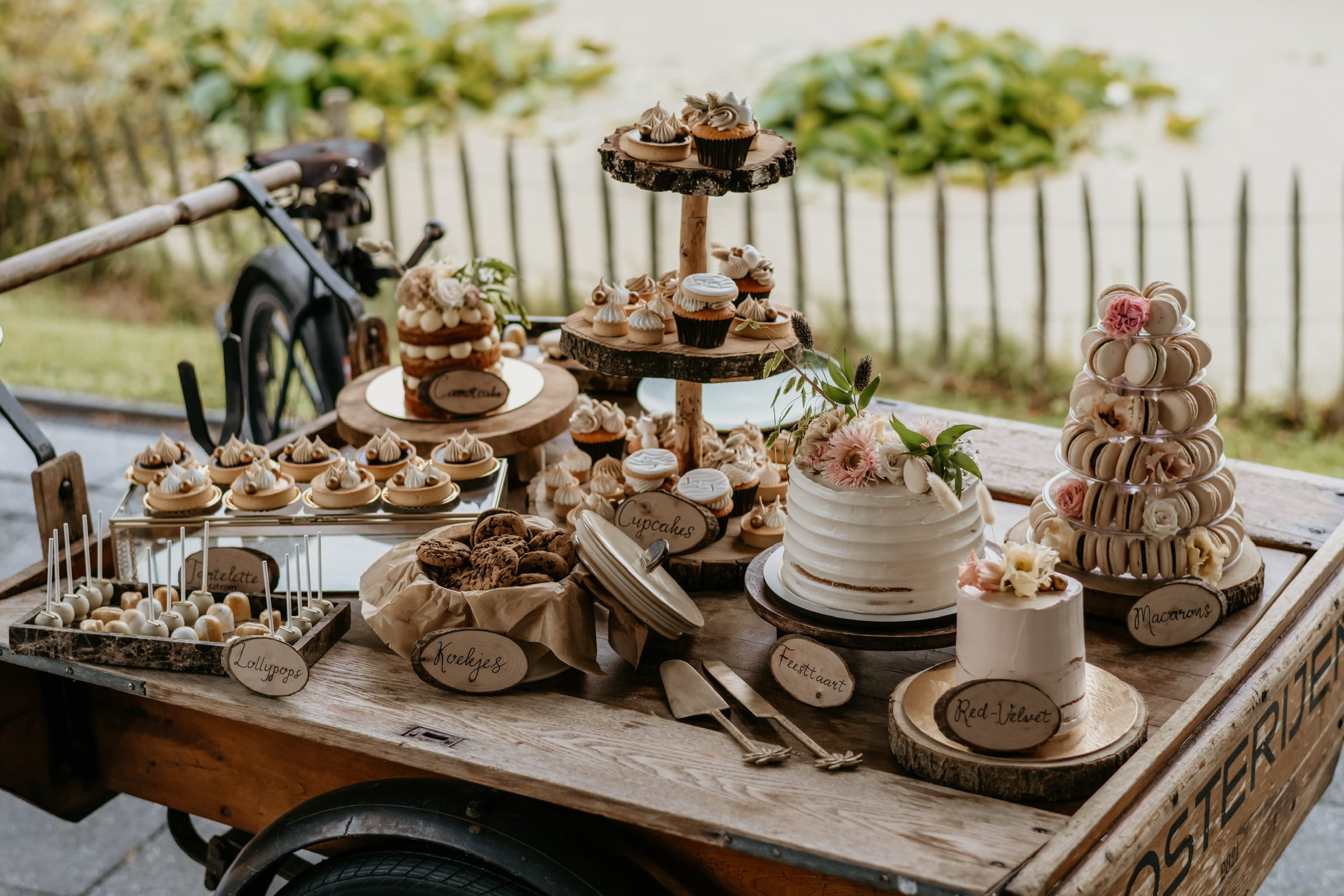 Hoofdtaart hero sectie